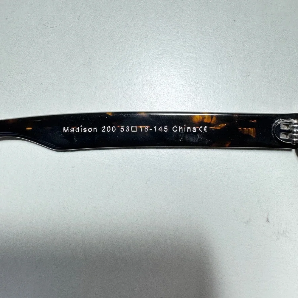 Warby Parker Madison 200 Tortoise Eyeglass Frames 53-18-145 Designer Eyewear